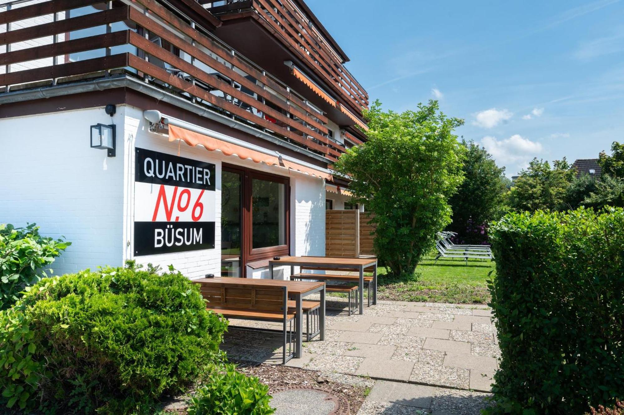 Ferienwohnung Quartier Drei Büsum Exterior foto